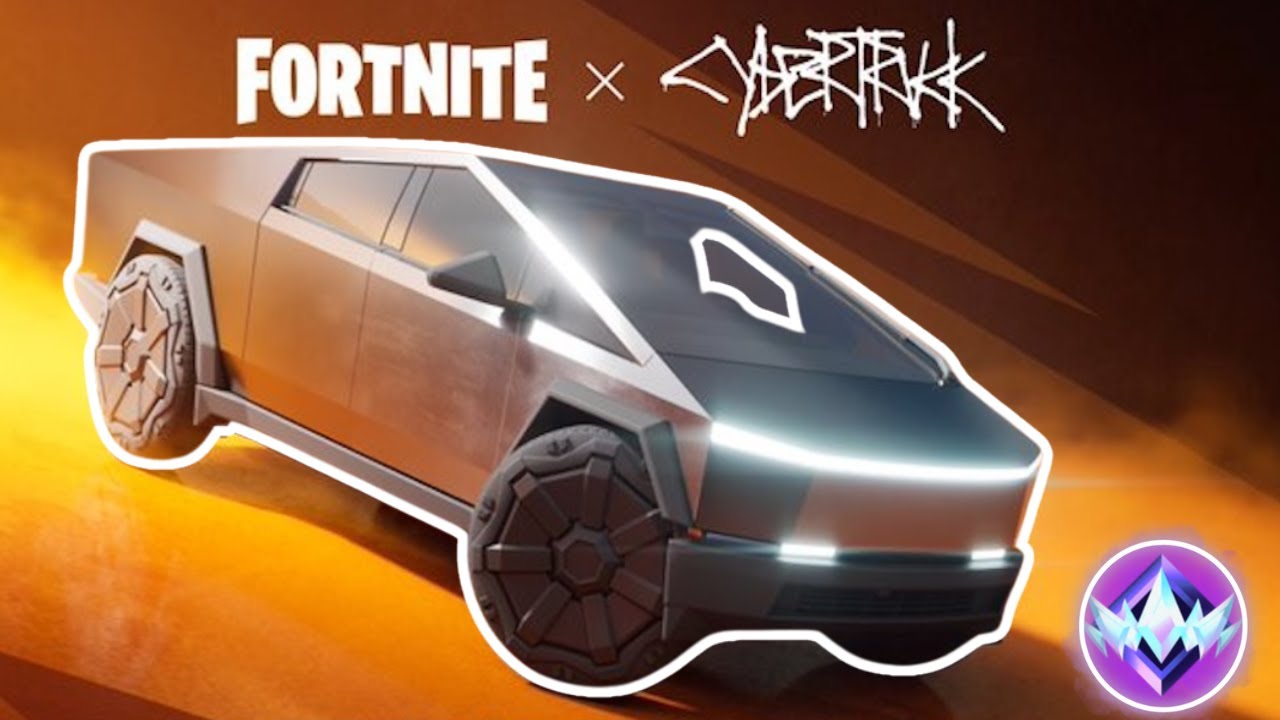 Fortnite X cyber Truck Team Unreal (Fortnite, Battle royale) YouTube