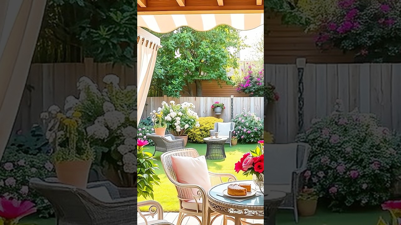 Colorful Garden Escape with Tea & Roses 