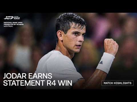 Rafael Jodar vs Jiri Lehecka Highlights | National Bank Open 2026 Round Four
