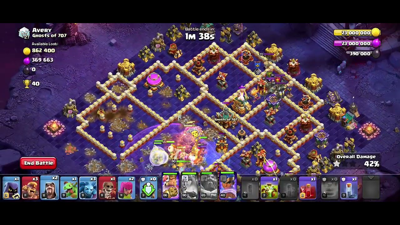 Th15 Root Riders Double Hero Walk vs Th16