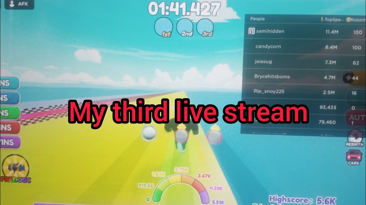 My third live stream🥰🥰🥰 - YouTube
