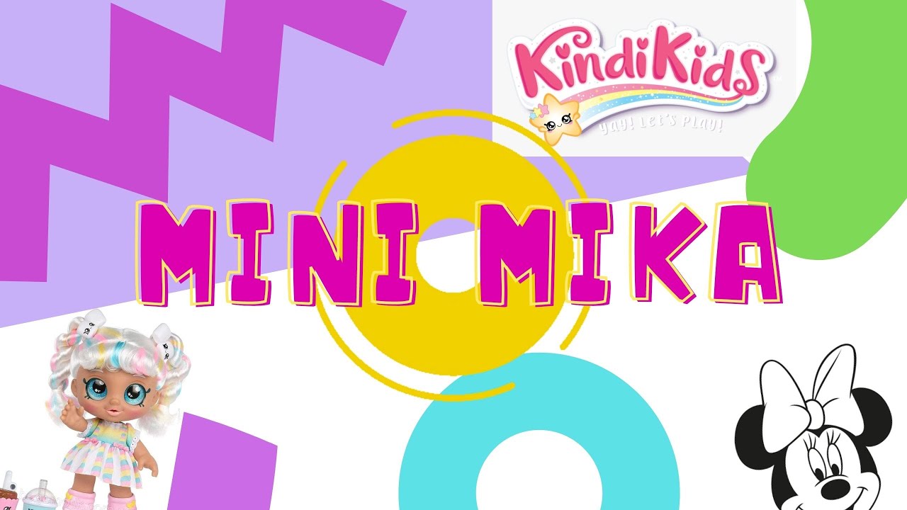 Mini Mika помогает Marsha Mello Kindi Kids в игровой комнате! Kindi Kids