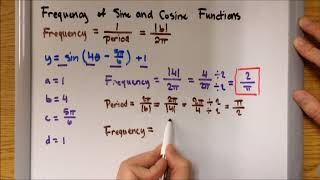 4.4G Frequency of Sine and Cosine Functions Examples