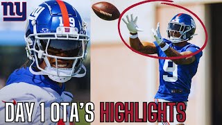 The New York Giants Are STANDING Out At OTA's... | Giants News | (Malik Nabers)