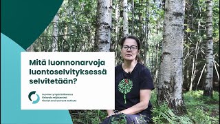 Luontoselvitykset-Ohjevideo 47 Mitä Luonnonarvoja Luontoselvityksessä Selvitetään?