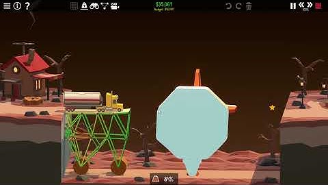 Poly Bridge 2 : 6-2 canyon carriage