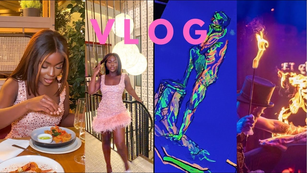 Our Anniversary Glow In the Dark Neon Painting, Cabaret Show Date Night Ideas Lydia Dinga