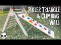 How to make a diy pikler triangle
