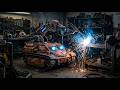 MECHANICS’ RACE Who Will Assemble the STEEL MONSTER Faster! Cartoons about tanks