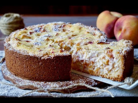 Video: Crostata Di Ricotta Con Pesche E More