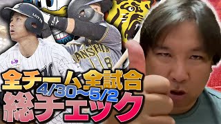 中日が勝てた要因は！？西武は敗戦したが完璧な試合展開だった！【全試合総チェック】3連戦のGOODプレー・BADプレーを語ります！