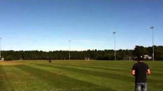 Trex 600 test hover