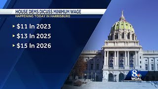Pennsylvania House could vote on minimum wage bill this week