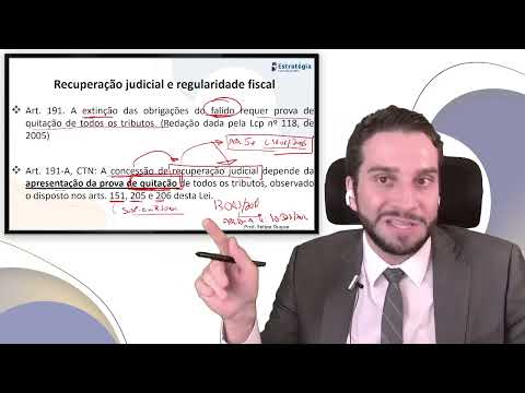 Execução Fiscal e Recuperação Judicial - parte 2 - revisão completa c/ para concursos e prática