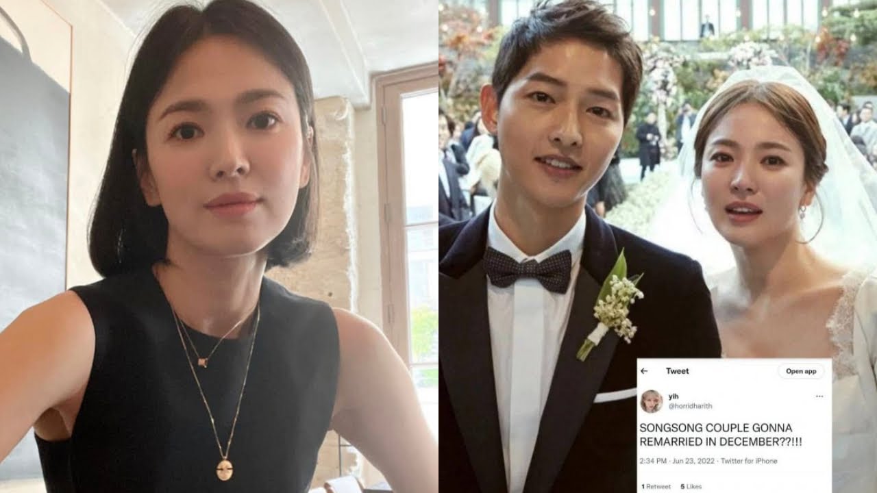 Song Hye Kyo and Song Joong Ki are rumored to be reunited,planning to ...