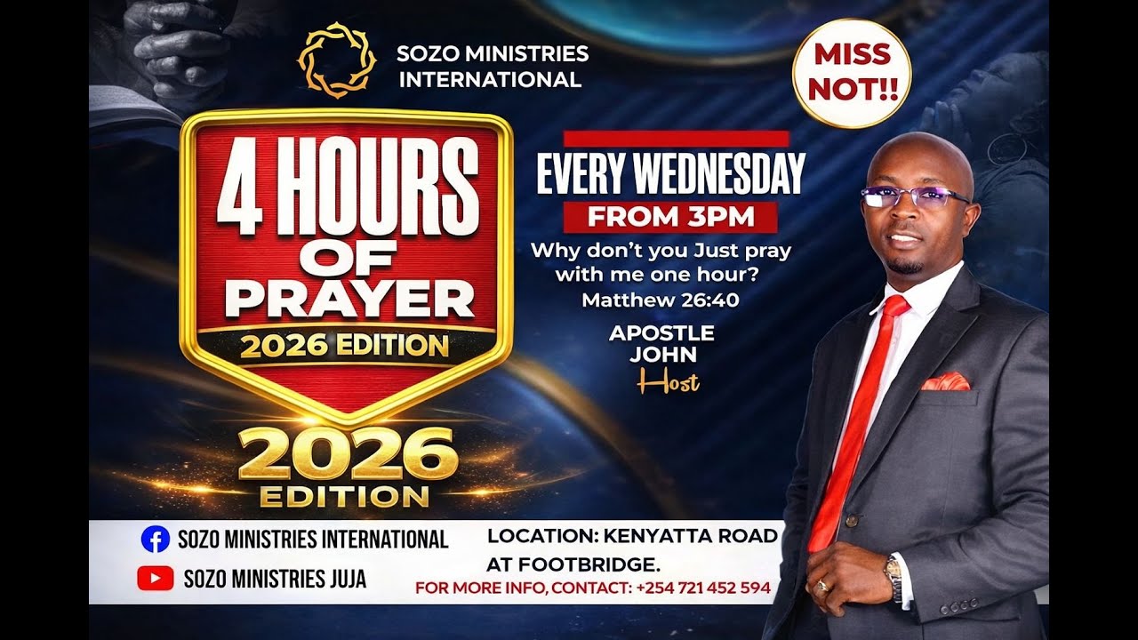 4HOURS OF PRAYERS 2026- Apst. John Mwangi