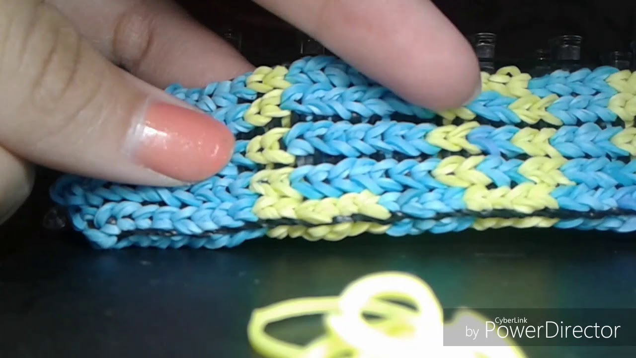 HOW TO MAKE RAINBOW LOOM NAME BRACELET! YouTube