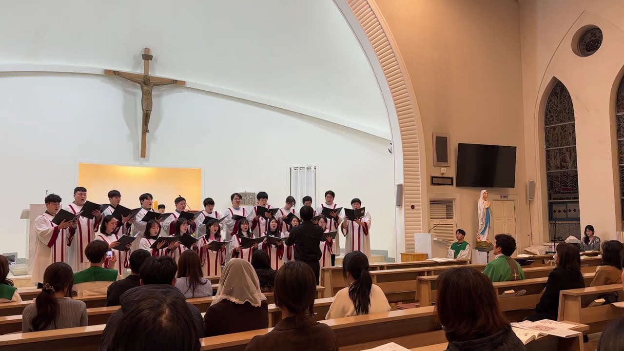 주여 오늘도 - 이형진 보나벤뚜라 2026/02/15 이승민 요셉 신부님 송별특송 [쑥고개성당 에파타 청년성가대]