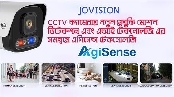 What is Agisense Technology in Jovision IP camera | Motion Detection | AI Technology  - LogicGO