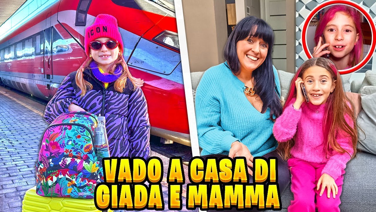GIORGIA VA A VIVERE A CASA DI MAMMA NADIA PER LA FESTA DI COMPLEANNO DI GIADA PER 24 ORE !