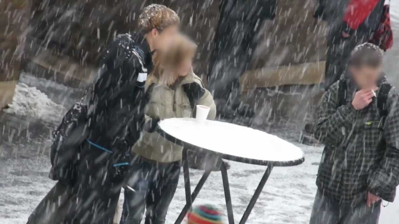 Kouřící děti v Brně