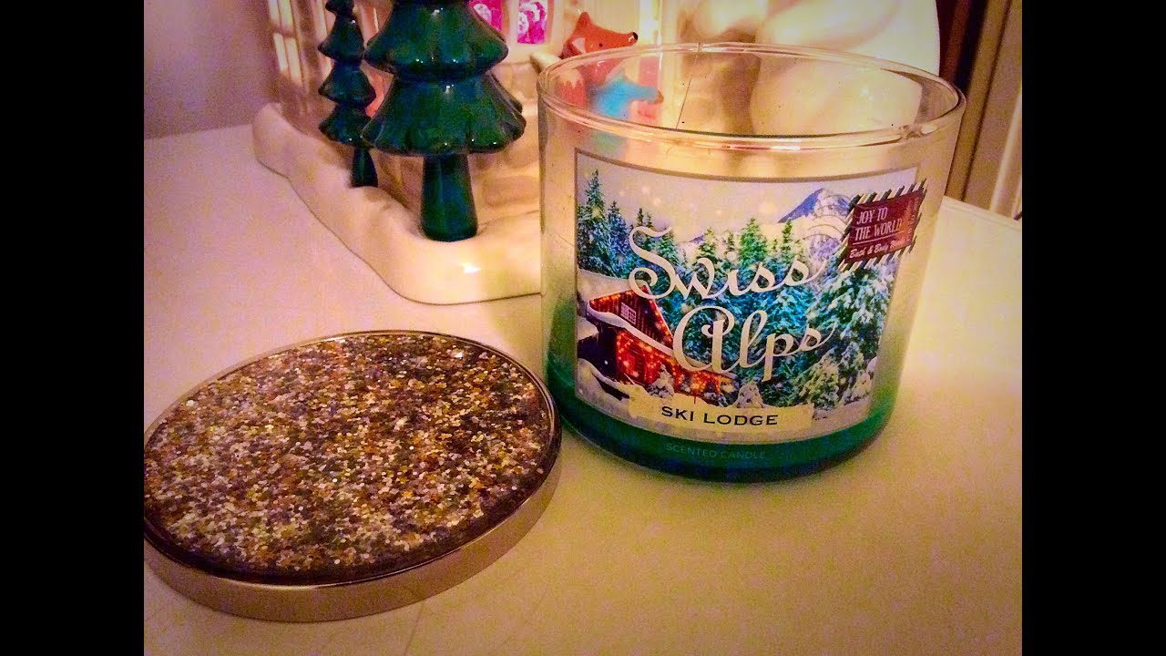 B&BW Candle Review Swiss Alps Ski Lodge... YouTube