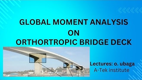 Manual Bridge design /global Moment analysis on bridge Deck/abnormal HB  load BS5400..