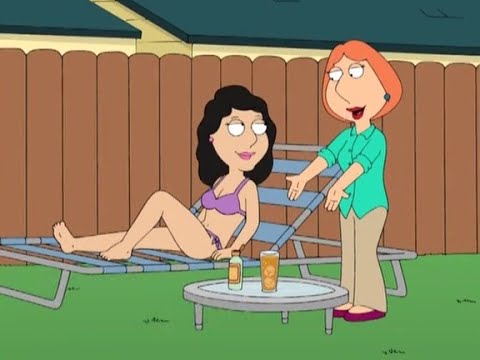 Family Guy - Bonnie "Do you mind rubbing some of that sunblock on my b...