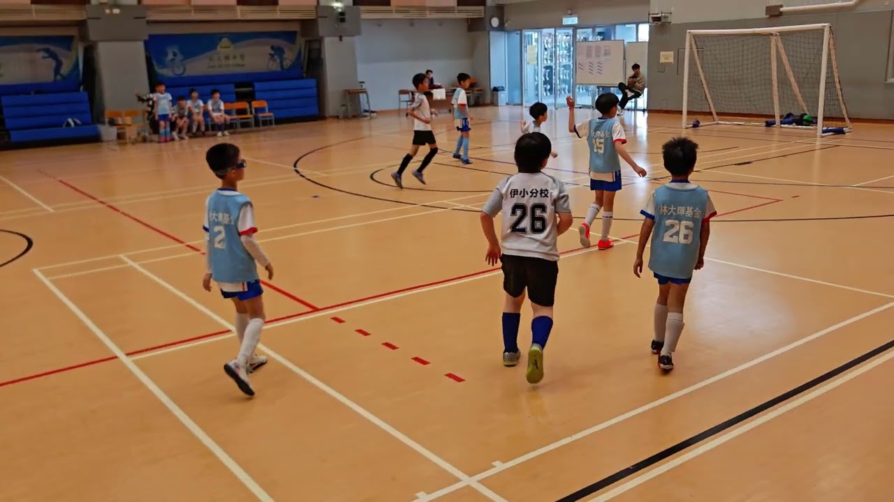2026-3-7 林大輝中學全港小學足球邀請賽 2026 男子小組A 基灣小學(藍) vs 伊小分校(白) (2:3)