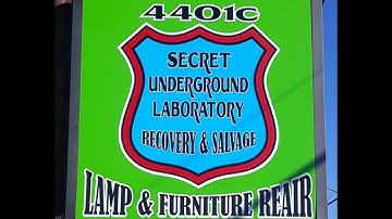 Rewiring and Unbending a Real Chandelier in the Secret Underground Laboratory Recovery and Salvage