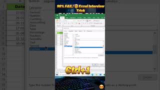 99% Fail This Excel Interview Question! 🤯 Extract Day, Month & Year | #Shorts #ExcelTricks