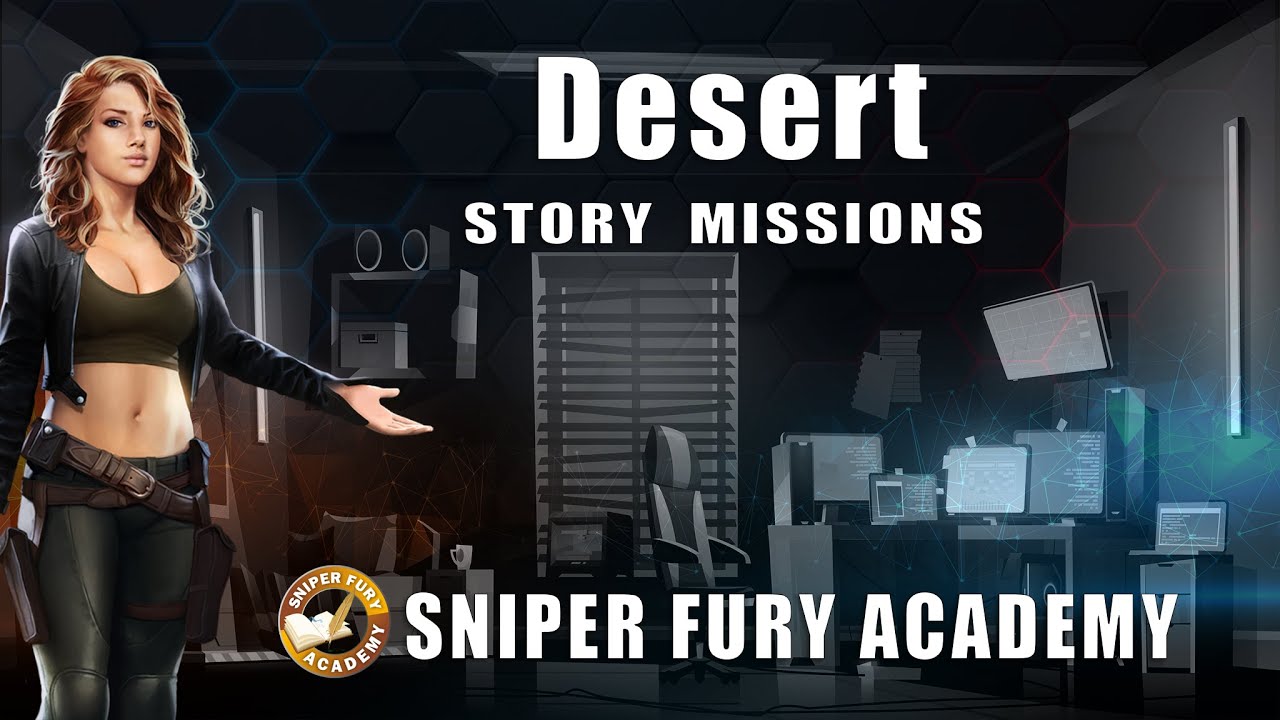 Sniper Fury R8 Desert All Story missions