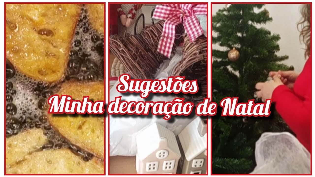 Sugestões 🥘 Minha decoração de Natal 🎄