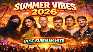 Alan Walker, Dua Lipa, Coldplay, Martin Garrix &amp; Kygo, The Chainsmokers Style 🔥 Summer Vibes