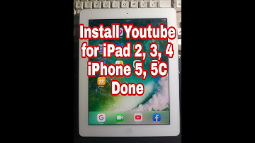Hướng dẫn cài YouTube cho iPad 2, iPad 3, iPad Mini 1, Fix iOS 9.3.5 Done