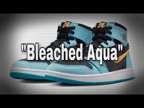 2023 “BLEACHED AQUA” AIR JORDAN 1 ZOOM CMFT 2 OFFICIAL  display picture 1