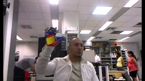 FORTH Kinect 3D Hand Tracking Exemplar Tracking Sequene 2