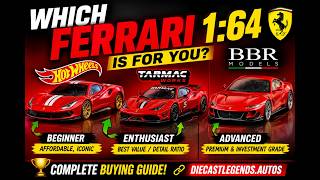 The ULTIMATE Ferrari 1:64 Guide for 2026 (Hot Wheels vs Tarmac Works vs BBR)