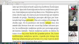 22 | La Desana Instruo | 에스페란토 대산종사법어 공부 – 적공편 29장 – 35장 (zoom)