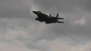 Aviation 4 More Usaf F15 Fighter Jets Take Off Raf Lakenheath 18Apr17 244P