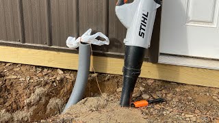 #959 Simple Trick to get Pull String In Buried Conduit