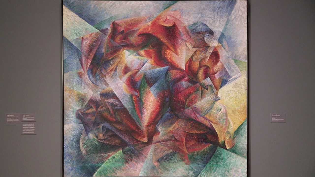 1913 | "Dynamism of a Soccer Player" by Umberto Boccioni