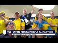 Aficionados de Suecia y Túnez arman la fiesta en el primer partido del Mundial en Monterrey