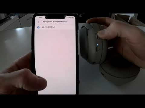 How to Bluetooth Pair Sony WH-1000XM3   1000XM4 Headphones to Android