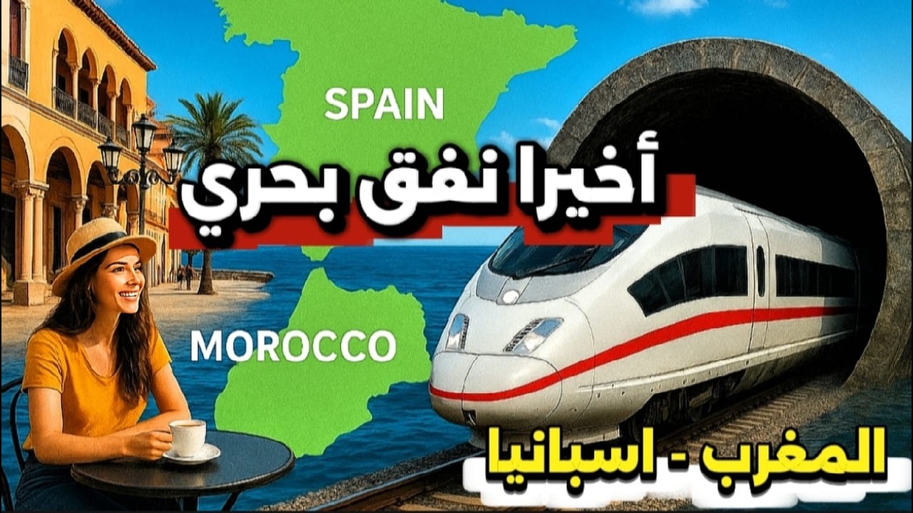 مشروع القرن: نفق المغرب–إسبانيا يبدأ التنفيذ رسمياً بتمويل أوروبي هائل!