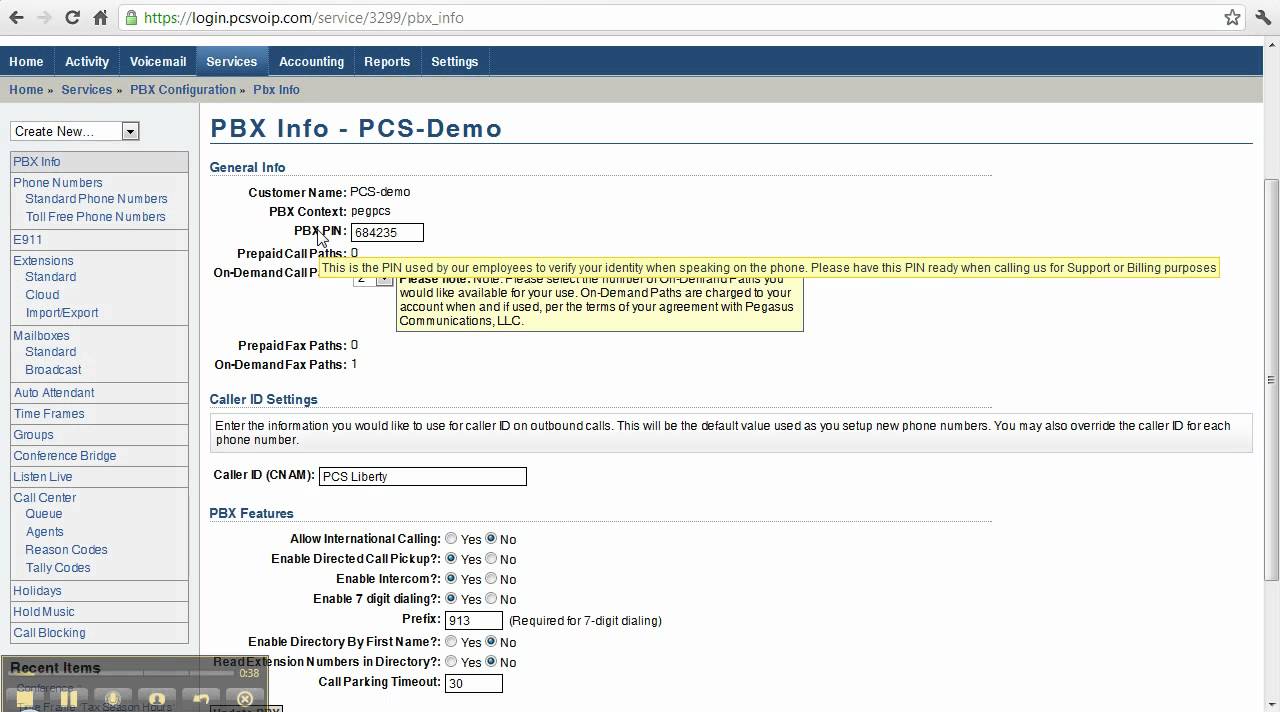 How to Services PBX info YouTube