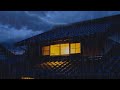 Heavy Rain on the Roof While You Rest