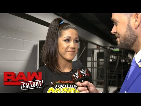 Bayley gives an update on her condition heading into WWE No Mercy: Raw Fallout, Sept. 18, 2017