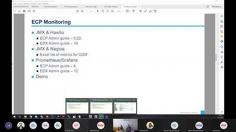 06  How to use ECP and EDX Monitoring Webinar