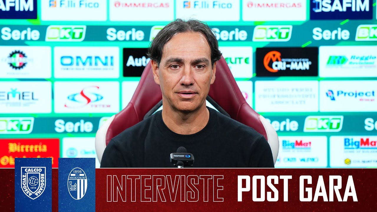 INTERVISTE POST-GARA: GENOA CFC vs AC REGGIANA 